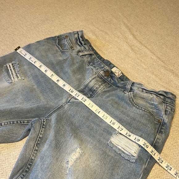 Kuwalla Tee Light Blue Denim Shorts.  Kuwalla Jorts.  Jean Shorts.  Size 36 - Picture 5 of 11